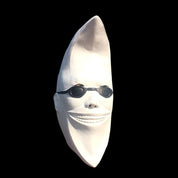 Weiße Mond-Kopfbedeckung, Mondmaske, Ballparty 3