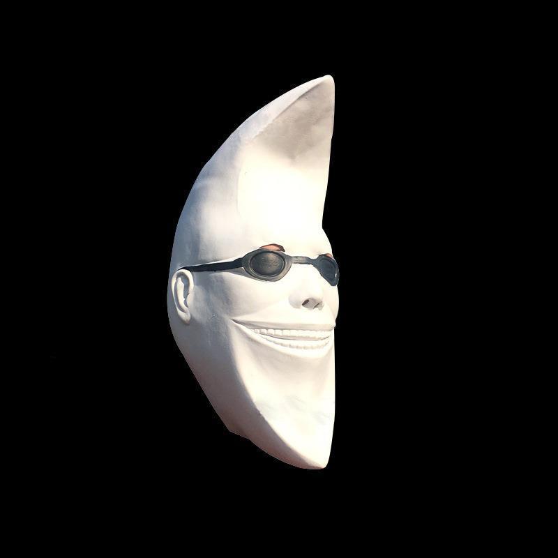Weiße Mond-Kopfbedeckung, Mondmaske, Ballparty 5