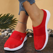 RINA | Slip-On damsneaker med kardborreband