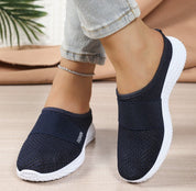 RINA | Slip-On damsneaker med kardborreband