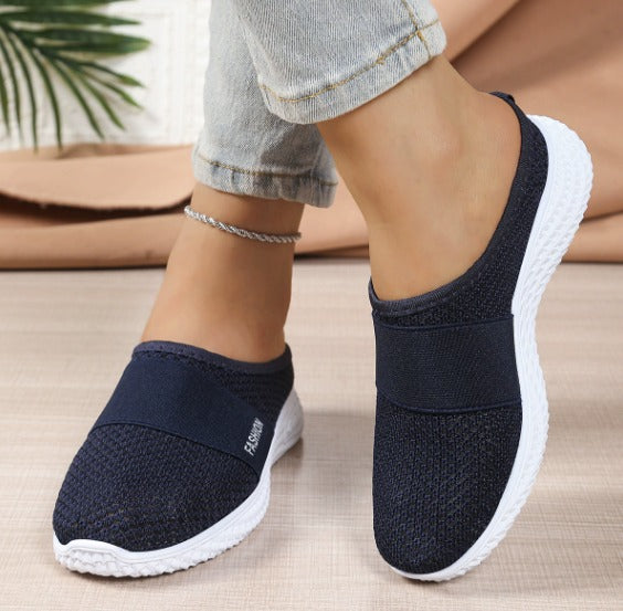 RINA | Slip-On damsneaker med kardborreband