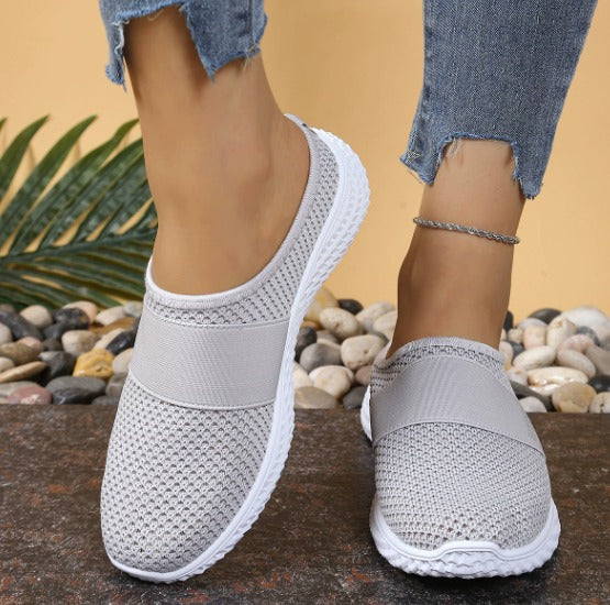 RINA | Slip-On damsneaker med kardborreband