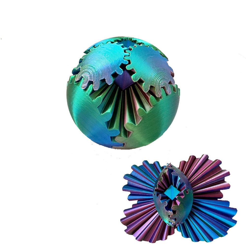Steampunk-virvelstorm Zappel (Gear Ball)