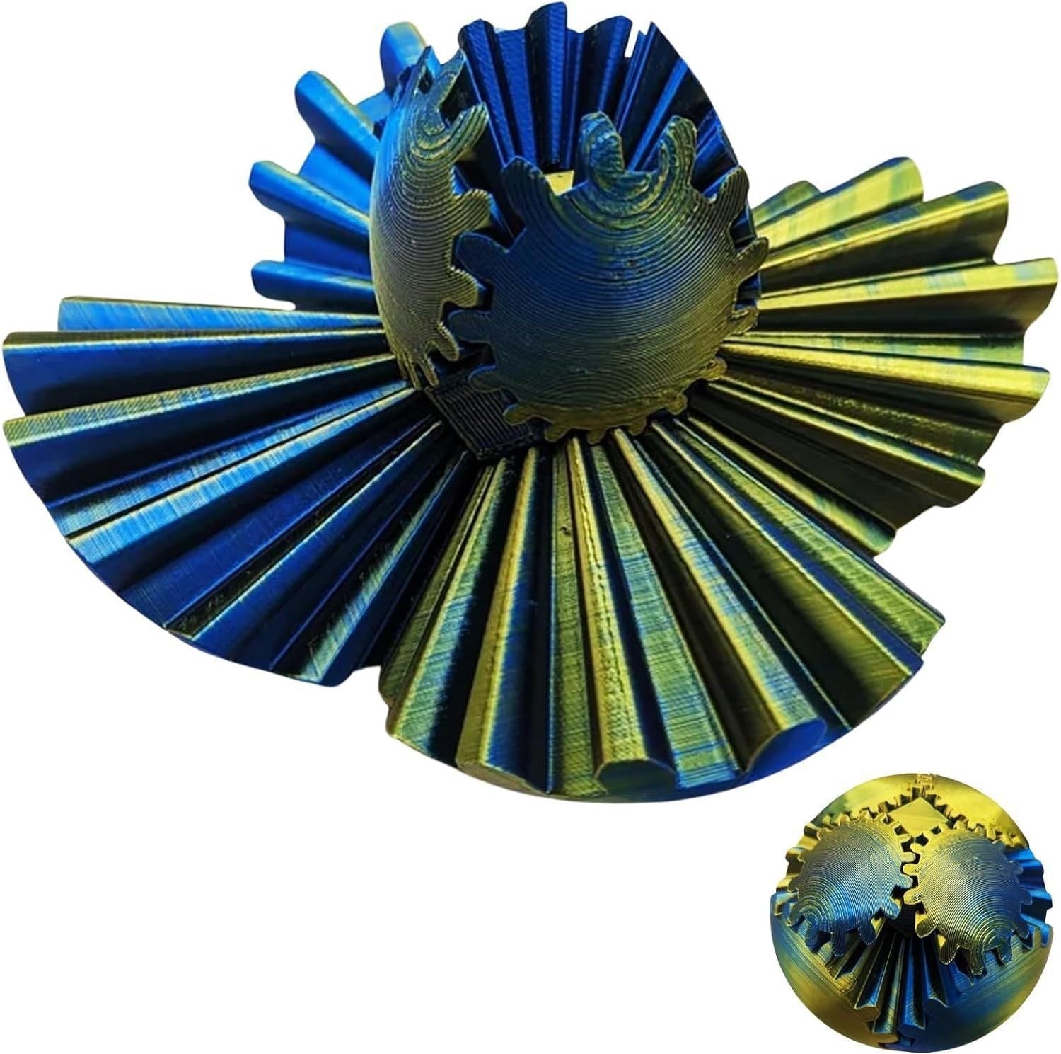 Steampunk-virvelstorm Zappel (Gear Ball)