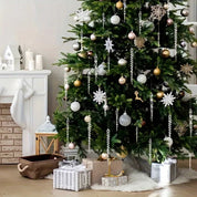 WinterGlans | Premium-Weihnachtsdekorationsset aus kristallklarem Material 2