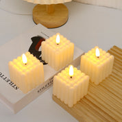 WinterShine – Elegante LED-Kerze im mattierten Glas-Schneeball-Design 6