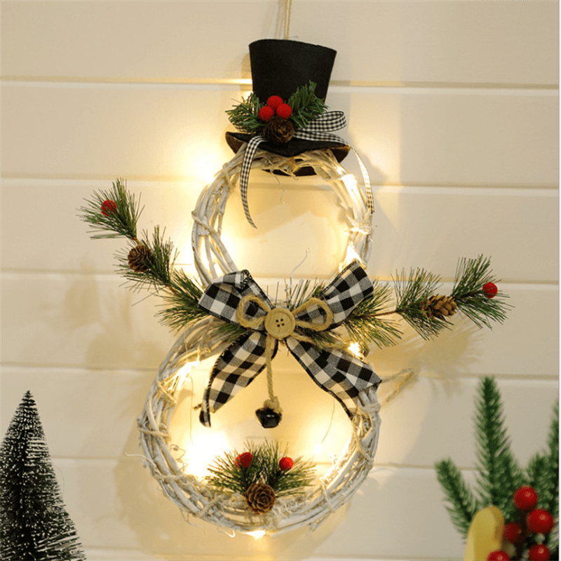 Winterwunder | Niedliche Schneemann-Dekoration für die Feiertage 0