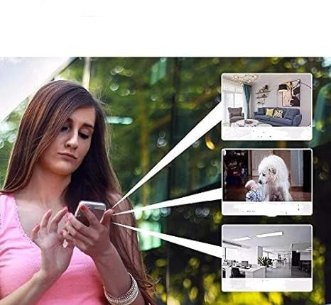 Wireless 1080p WLAN-Überwachungskamera für den Innen- und Außenbereich-Smart Home-kompatibel, wetterfestes Design 2