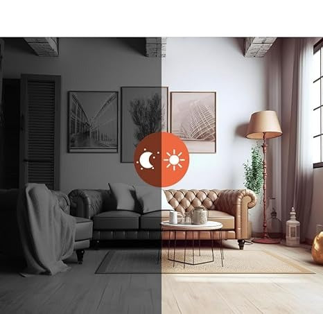Wireless 1080p WLAN-Überwachungskamera für den Innen- und Außenbereich-Smart Home-kompatibel, wetterfestes Design 5