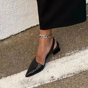 Alina | Krokoprint-Pumps – Elegans som gör intryck