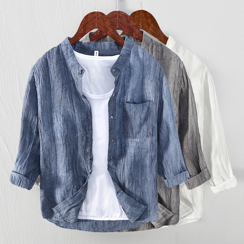 Hebe deinen Look mit dem leichten Leinenhemd Breezy von BROOKS an!