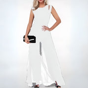CHRISSIE | Eleganter ärmelloser Jumpsuit