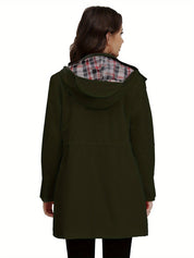 Talya | Stilfull damhoodie med fickor