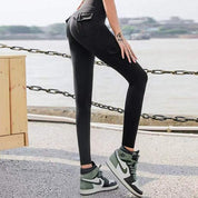 CLARA | Högmidjade komfortleggings med fickor