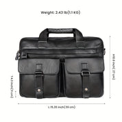 Leo | Stor kapacitet Crossbody Messenger laptopväska