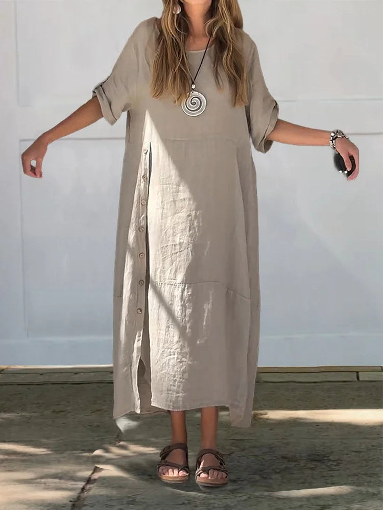 MEAH | Bequemes langes Kleid