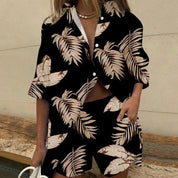 Efeu | Bequeme Bluse und Shorts-Set