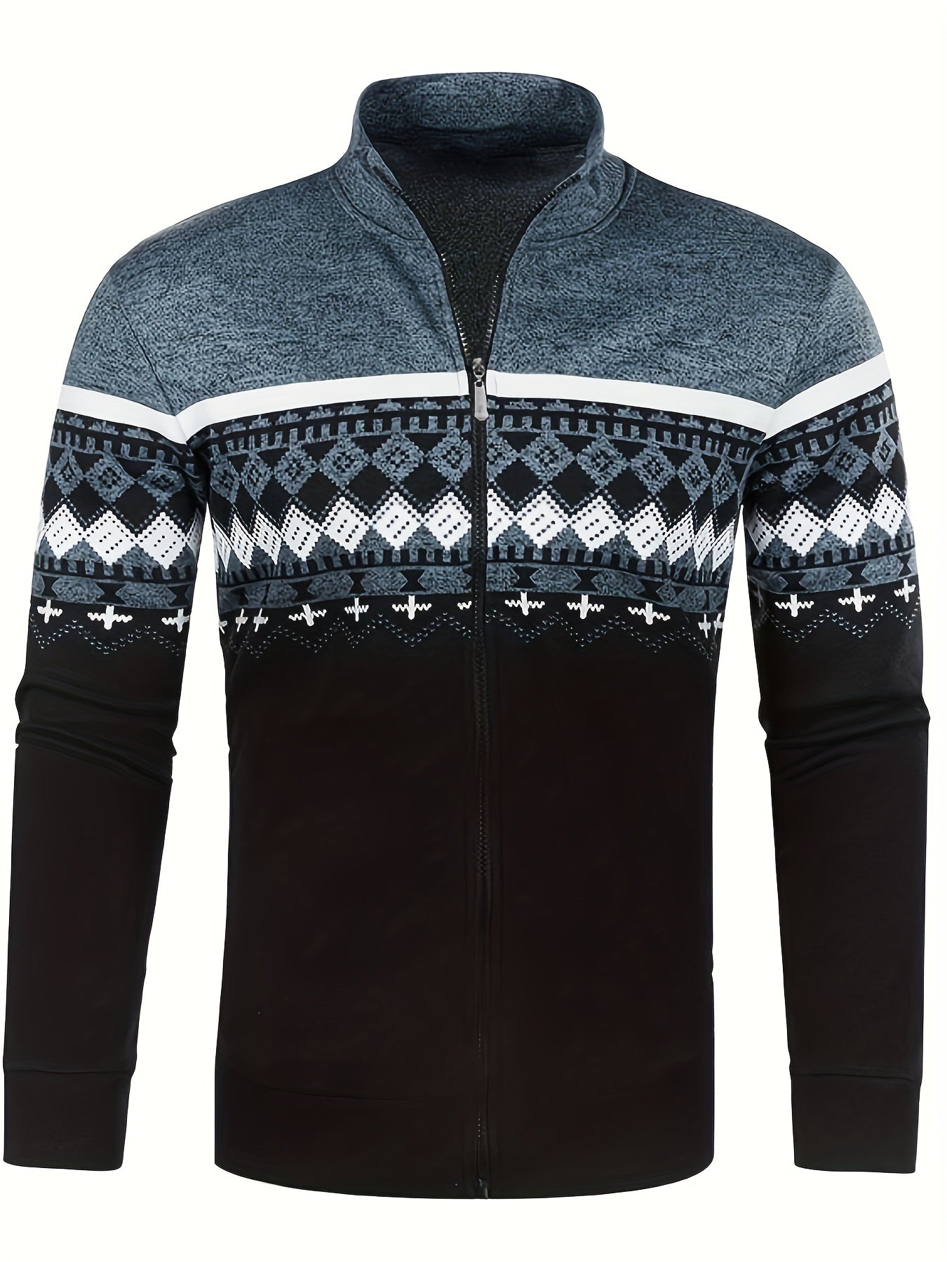 Herren Retro-Cardigan aus elegantem elastischen Jersey FRANCHI