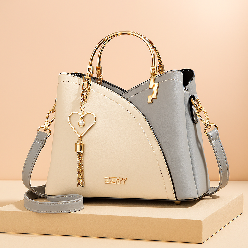 Elegante Damen-Schultertasche aus stilvollem Leder