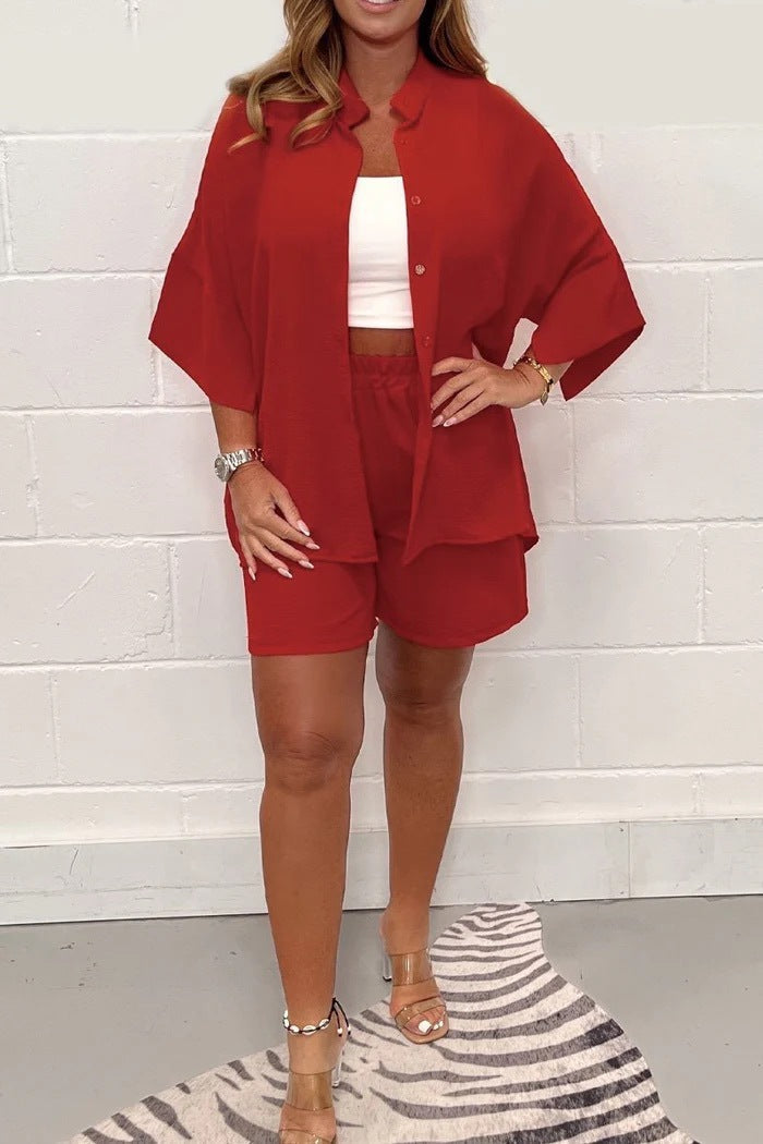 Melodie| Bequemes stilvolles zweiteiliges Sommer-Set