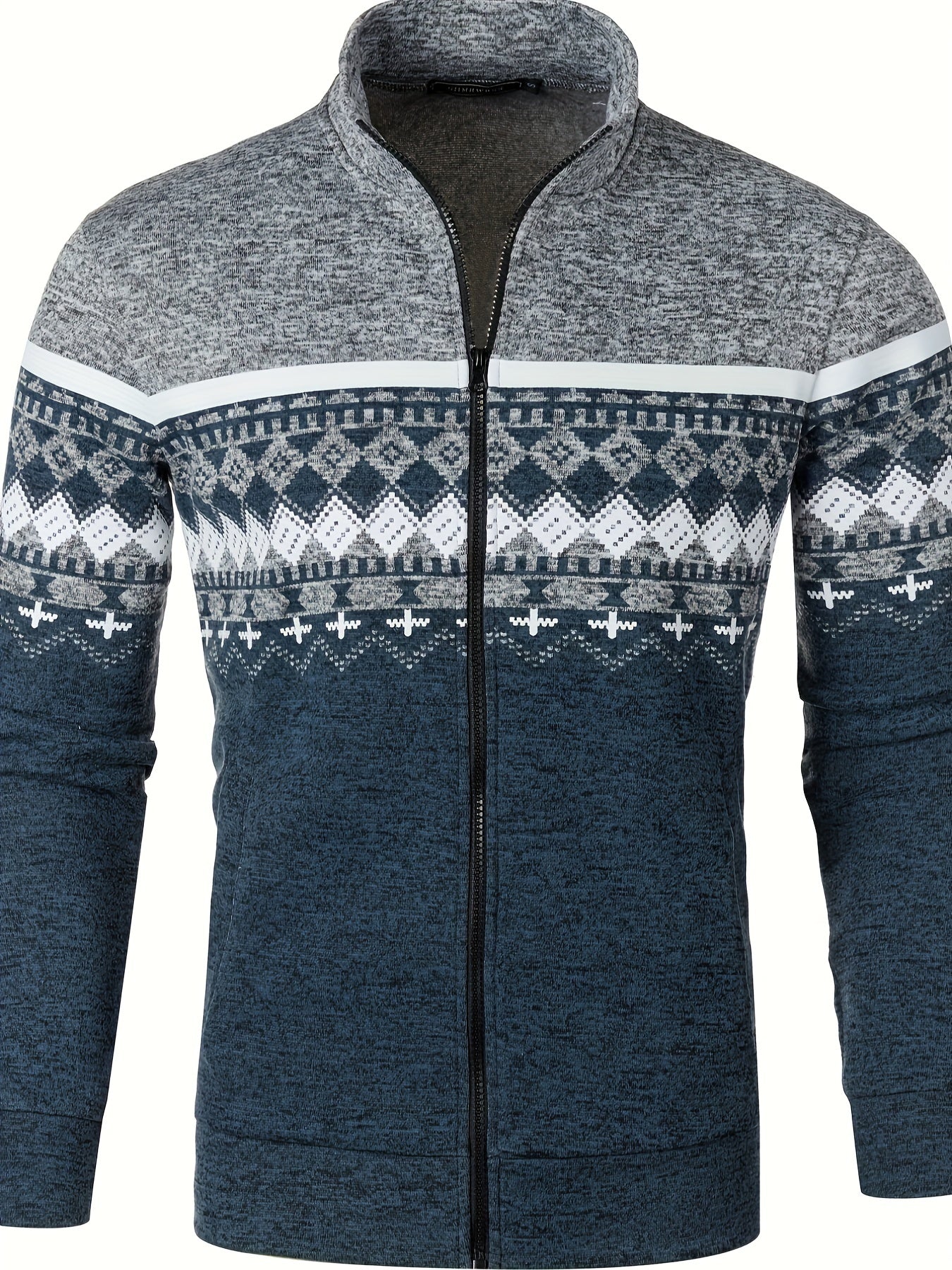 Herren Retro-Cardigan aus elegantem elastischen Jersey FRANCHI