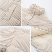 Brielle | Elegant kord quiltad jacka