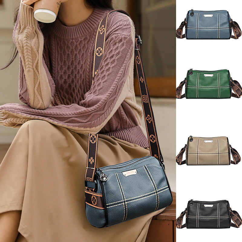 Sophie | Kompakt trippel-zip crossbodyväska