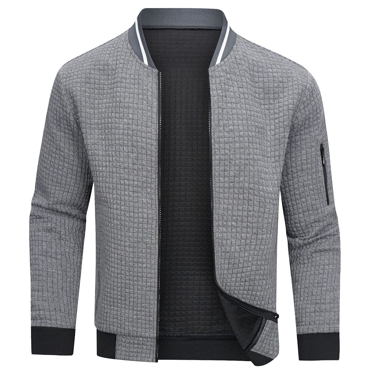 Lukas | Wärmender Zip-Cardigan – Dein Neuer Alltagsliebling