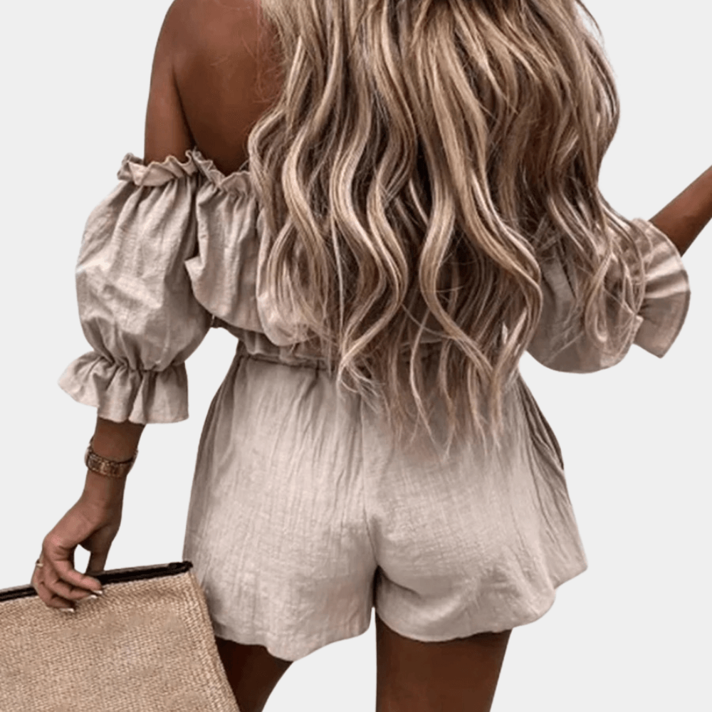 Hilde | Off-Shoulder Set