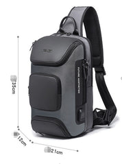 Bange Fashion anti-stöldsling-ryggsäck för män eller kvinnor