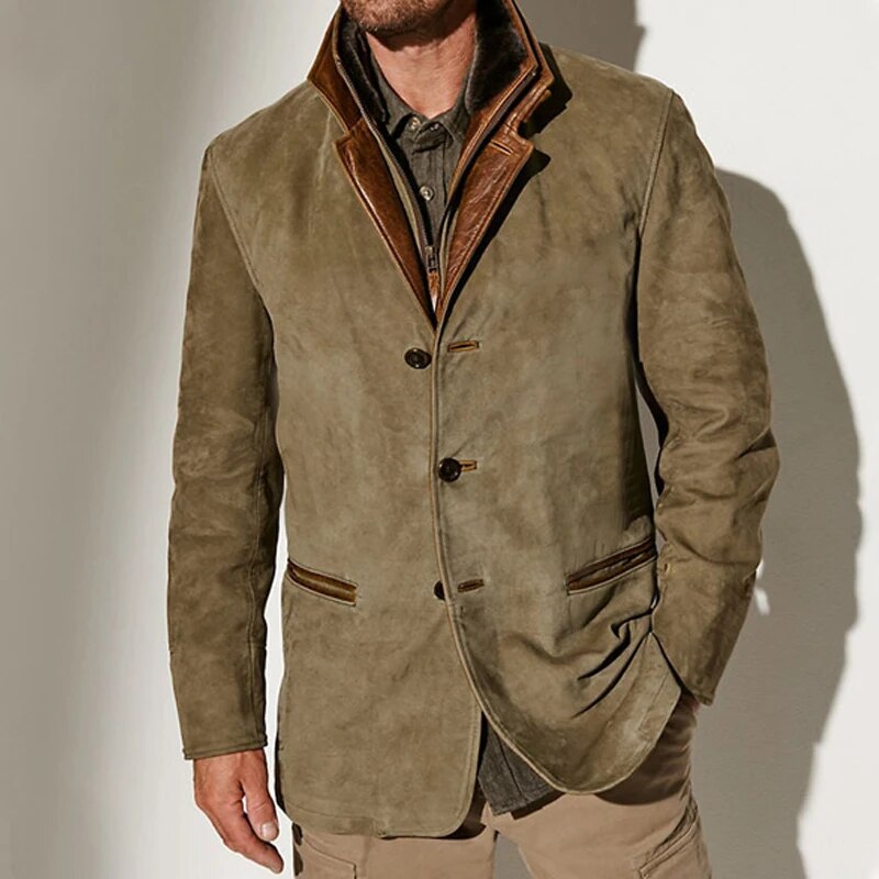 Rex | Elegante Vintage Herrenjacke für den Winter