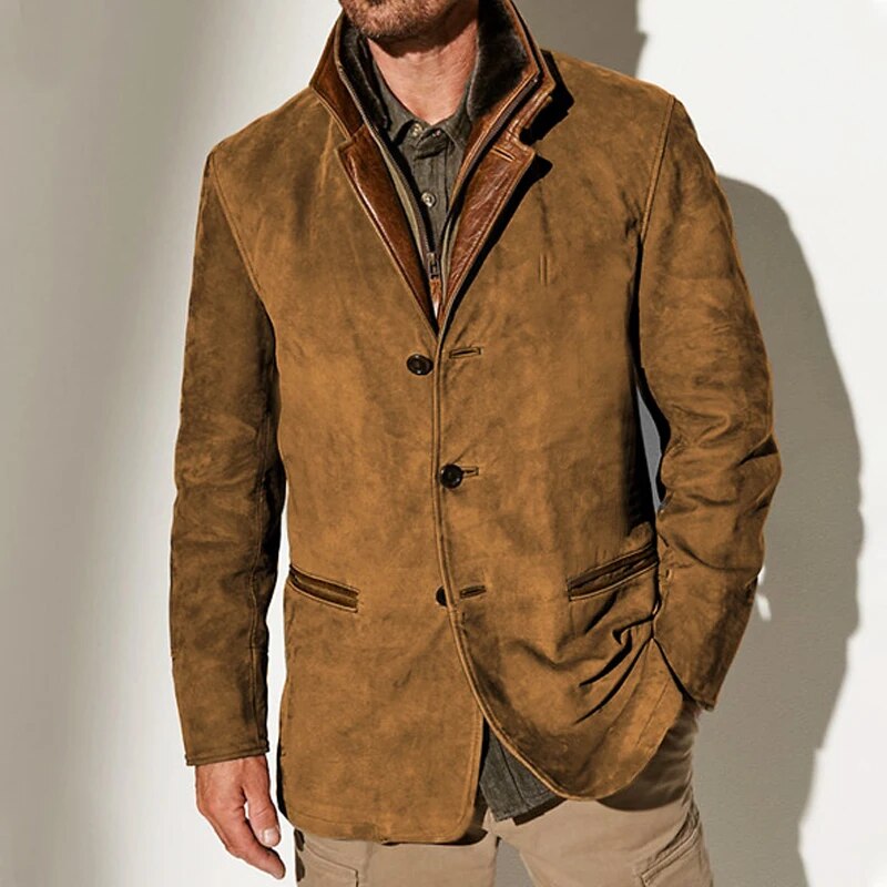 Rex | Elegante Vintage Herrenjacke für den Winter