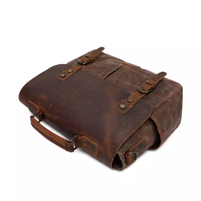 Victor | Robust canvas-axelväska