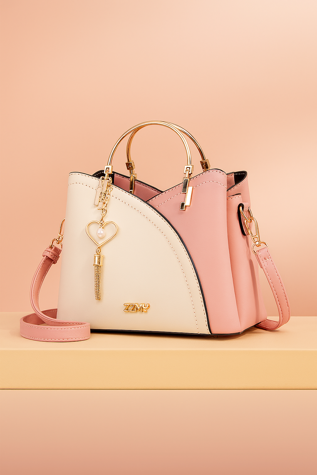 Elegante Damen-Schultertasche aus stilvollem Leder