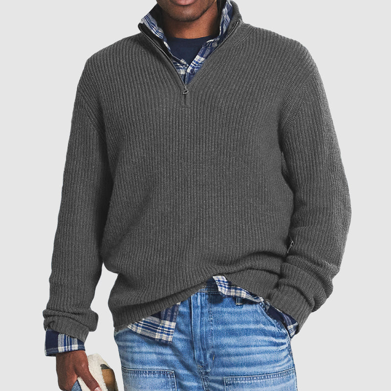 HENRY | Stilfull Zip-Up Premium Tröja