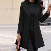 Camilla | Eleganter Damenmantel mit schmaler Passform
