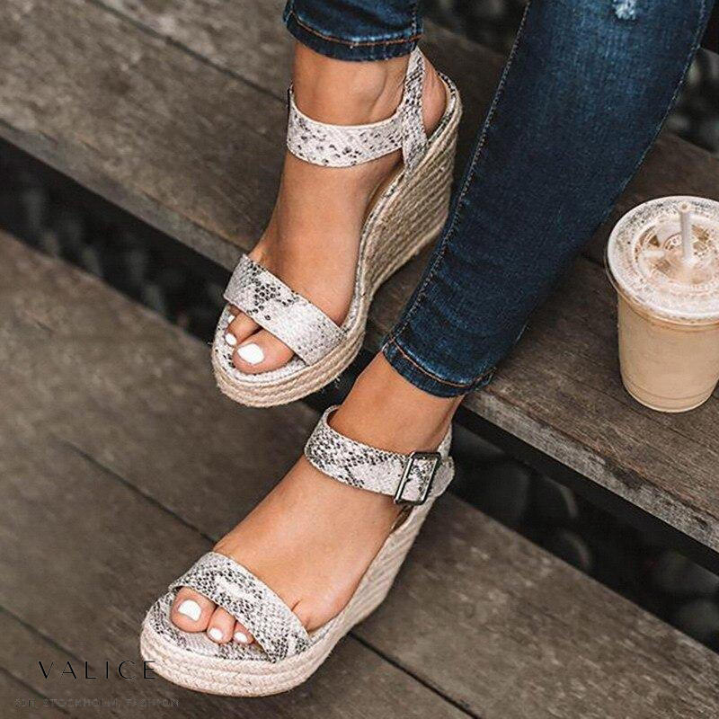 Lia | Komfortable Keilsandalen – Modern & Selbstbewusst