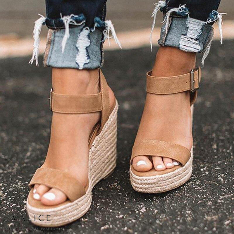 Lia | Komfortable Keilsandalen – Modern & Selbstbewusst